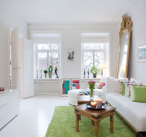 镜子对着门风水不好(图1)