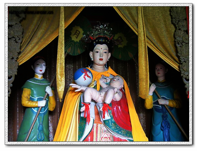 求子必知 送子娘娘画摆放风水(图1)