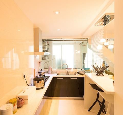 家庭厨房橱柜颜色风水(图1)