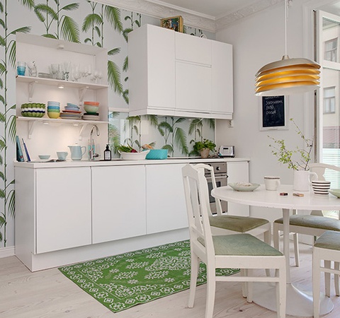 现代小厨房装修风水(图1) 现代小厨房装修风水(图1)