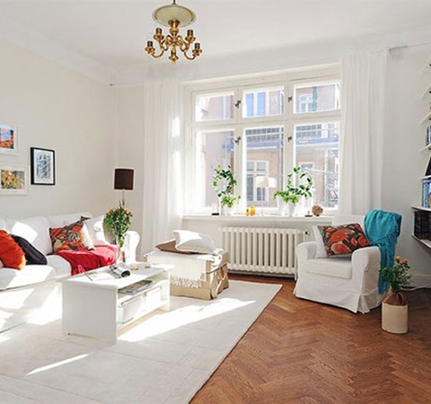 家居客厅凶位风水化解(图1)