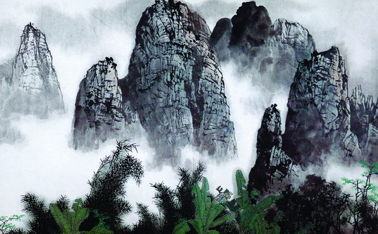 山水国画的风水悬挂禁忌(图1)